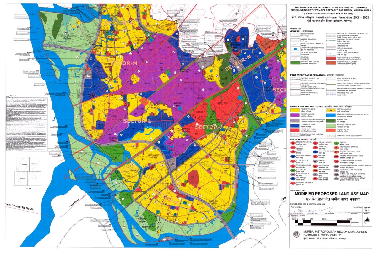 MMRDA אזור המפה bhiwandi