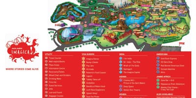 מפה של Imagica מומבאי מפה