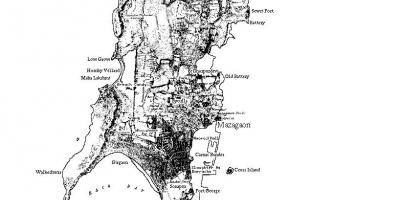מפה של מומבאי האי
